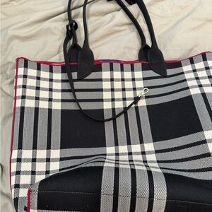 Rothy's Black and White Tote Bag with Classic Design